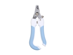 Cortador de unhas seguro para animais de estimação, azul.