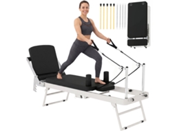 Aparelho de Pilates SINI TECH STORE, dobrável, com 2 faixas de resistência