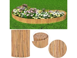 Vidaxl Cerca De Bambu 500x30 Cm