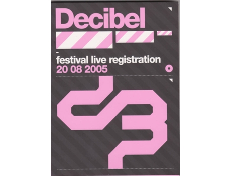 Dvd Decibel Festival Live Registration 20 08 2005 Seismic Records