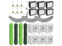 Para Aspirador De Pó Robô Combo J9 E Combo J7/plus, Escova Principal, Escova Lateral, Filtro Hepa, Pano De Esfregão, Acessórios Brilvibera