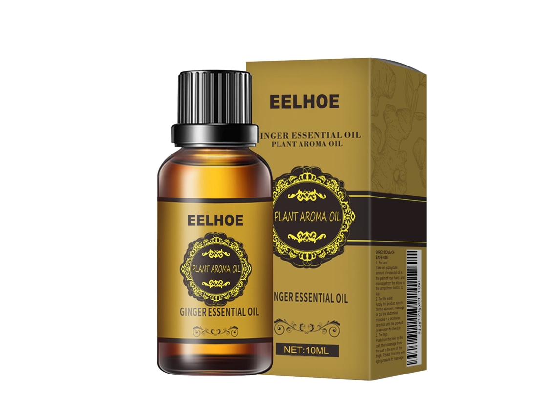 Óleo Essencial De Gengibre Firmador Natural