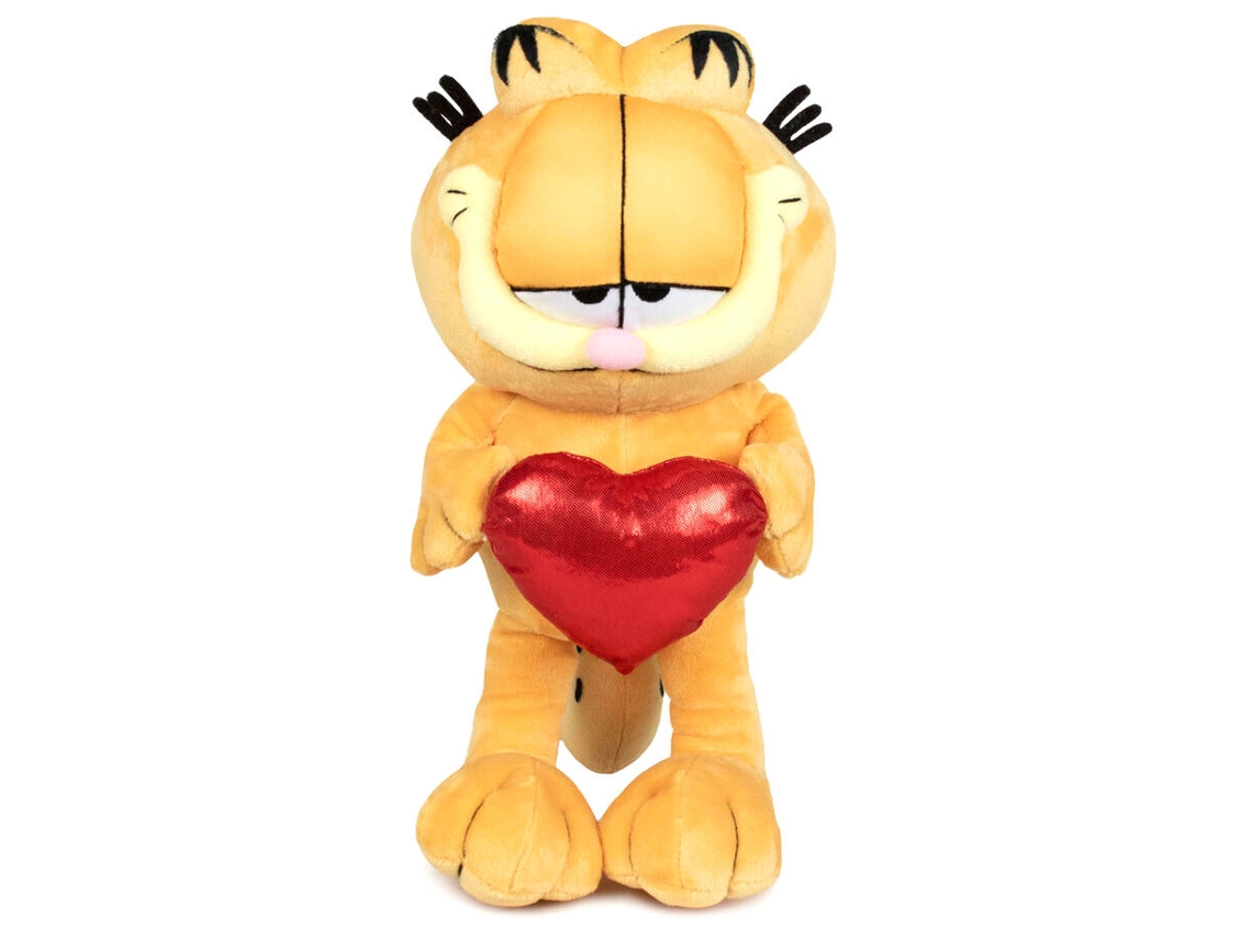 Peluche Garfield Coração 36cm