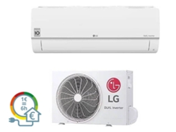 Ar Condicionado LG Standard Plus PC18SK (Outlet Grade B - 36 m² - 18000 BTU - Branco)