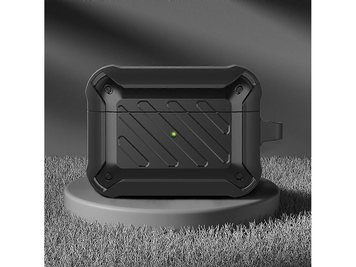 Capa protetora de silicone resistente a impactos com estampa Abelha para fones de ouvido sem fio AirPods Pro GIECY (azul)