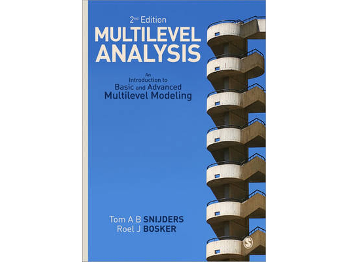Livro Multilevel Analysis de Tom A B Snijders (Inglês)