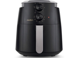 Fritadeira A Ar Quente, Medion, Md13020, Airfryer, 1500 Watts, Temporizador De 60 Minutos, Até 200°c, 4, 7 L, Preta