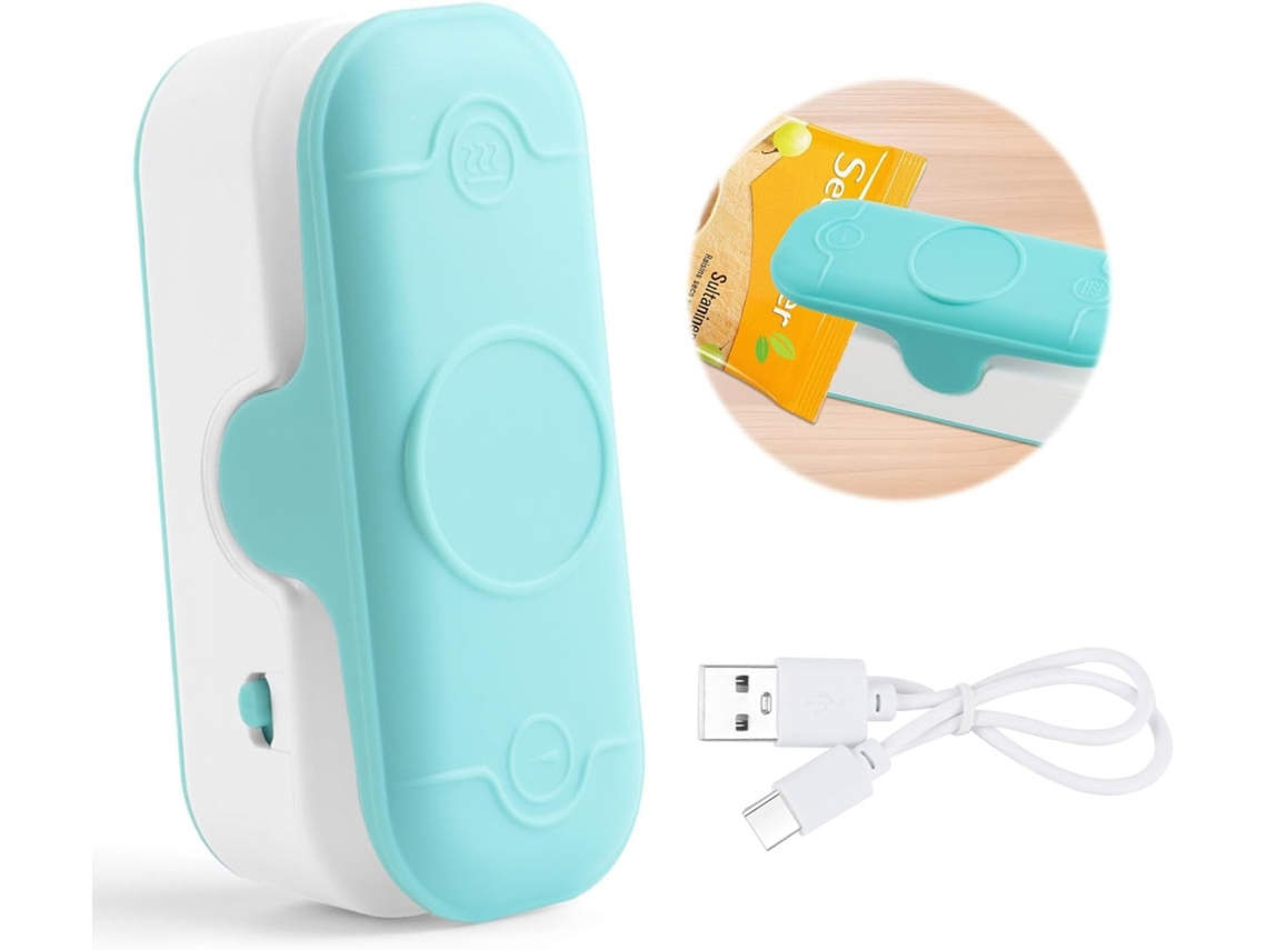 Mini Seladora Térmica Usb Para Sacos De Pão E Salgadinhos, Para Uso Doméstico, Confeitaria E Organização Da Cozinha