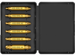 Kit Extrator De Parafusos Danificados - Solte Parafusos Com Precisão