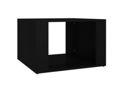 Bedside Table, Bedside Tables Vidaxl Preto Madeira Processada (n/a)