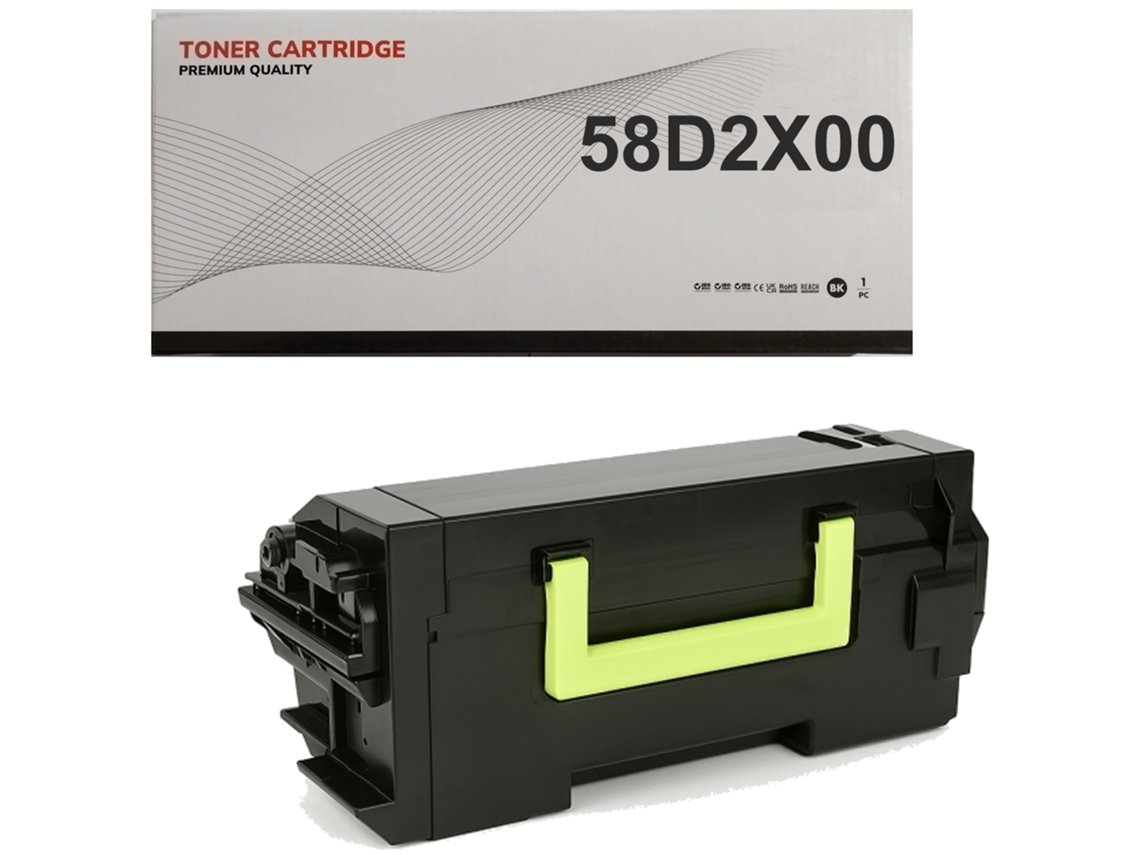 Cartucho de toner preto compatível com Lexmark MS725 MS823 MS825 MS826 MX721 MX722 MX822 MX826 (GENÉRICO)