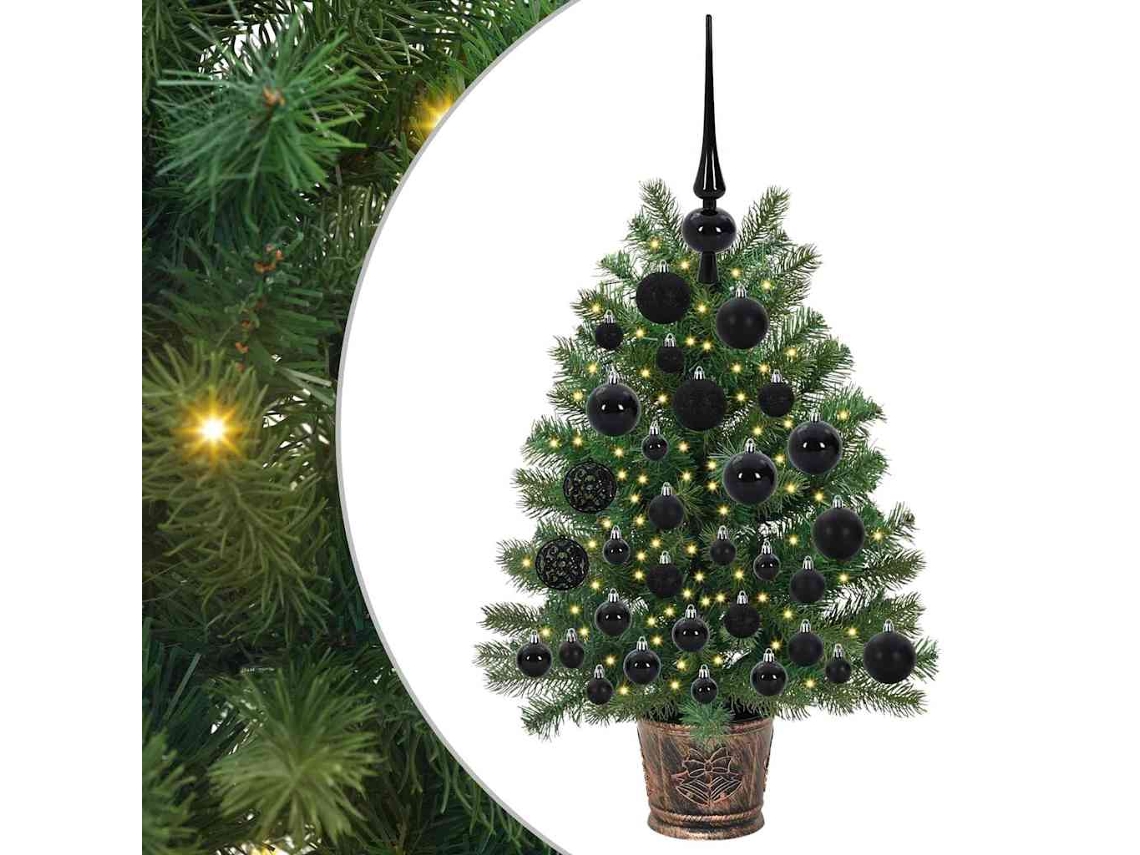 Árvore Artificial Vidaxl Verde Plástico (75 Cm)