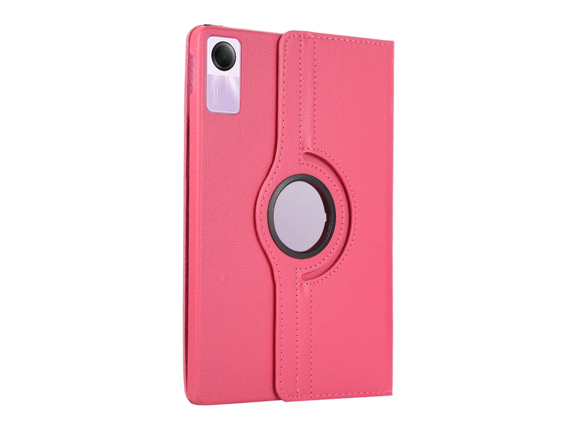 Capa Para Lenovo Lenovo Pad 2024 Tb 331fc Capa De Couro De Lichia (rosa Vermelha) Cuich (11 Polegadas)