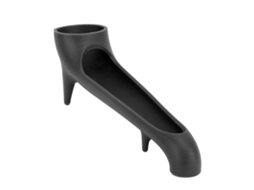Funil de Água Silicone LAXISCREED para Cafeteira Preto