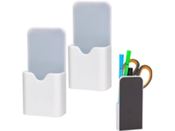Conjunto de 2 Porta, Canetas Magnéticos, Porta, Marcadores Magnético, Caneta BRILVIBERA