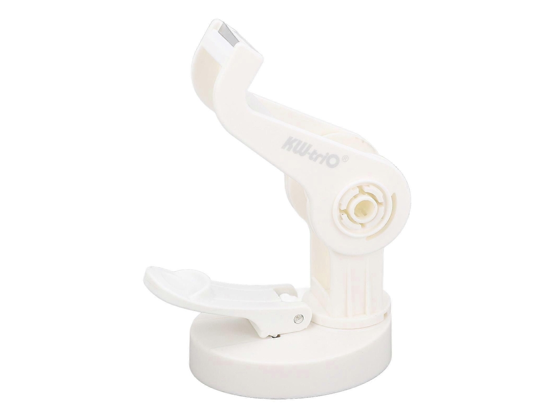 Dispensador De Fita Adesiva Mesa Com Ventosa, Ajustável, Suporte Para Rolo Adesiva, Branco.