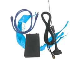 Receptor Sintonizador Am/fm Usb Com Antena Digital, Modulação Hf E Modulação Cw, Inclui Estojo.