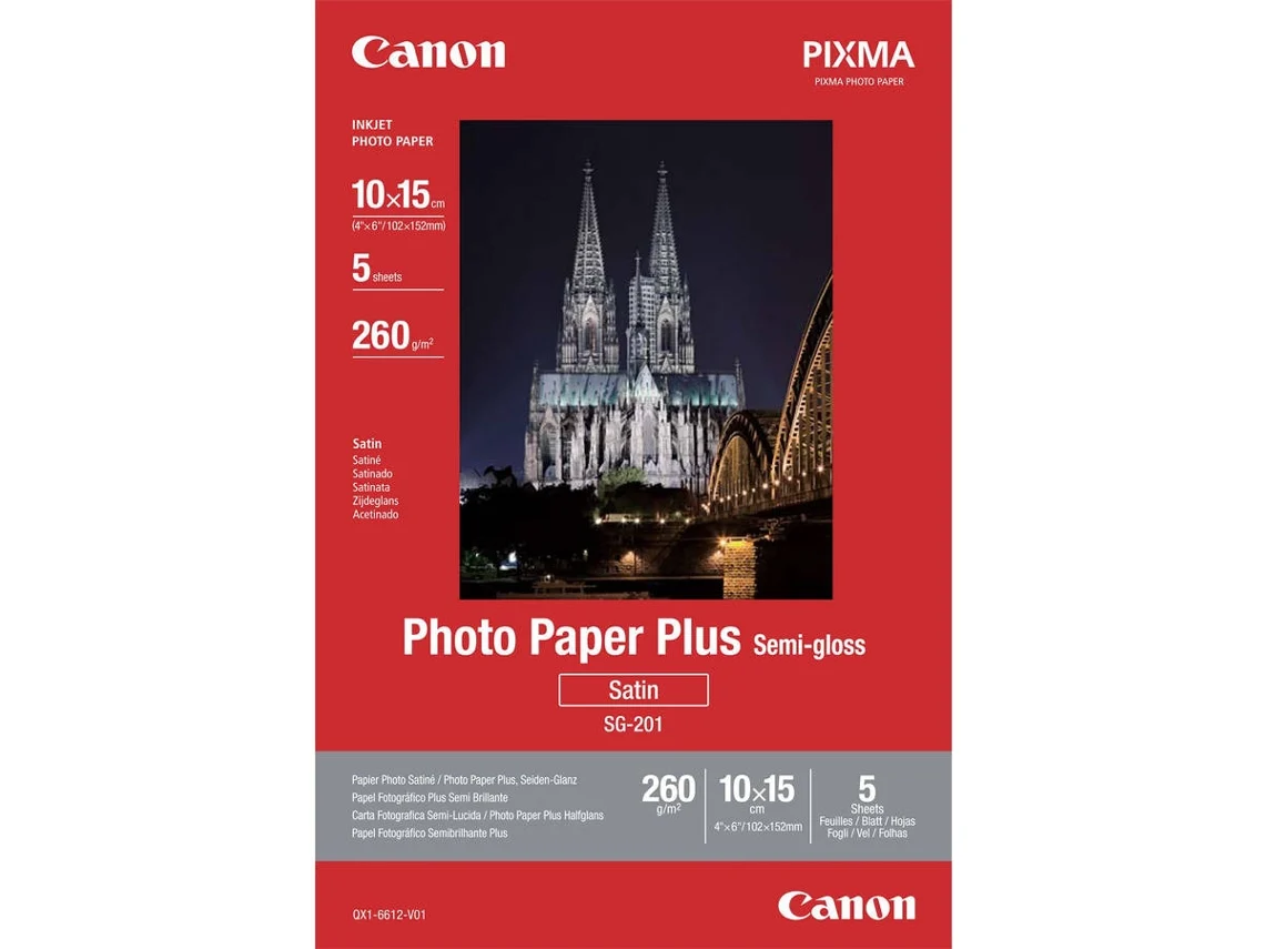 PAPEL FOTO CANON  10X15  PLUS SG-201