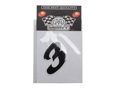 Autocolantes para Mini-Motos MERYT Numero 3