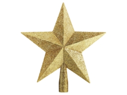 Árvore de Natal Decorativa Estrela Celtic Rosa 20cm para Topo de Árvore LAXISCREED