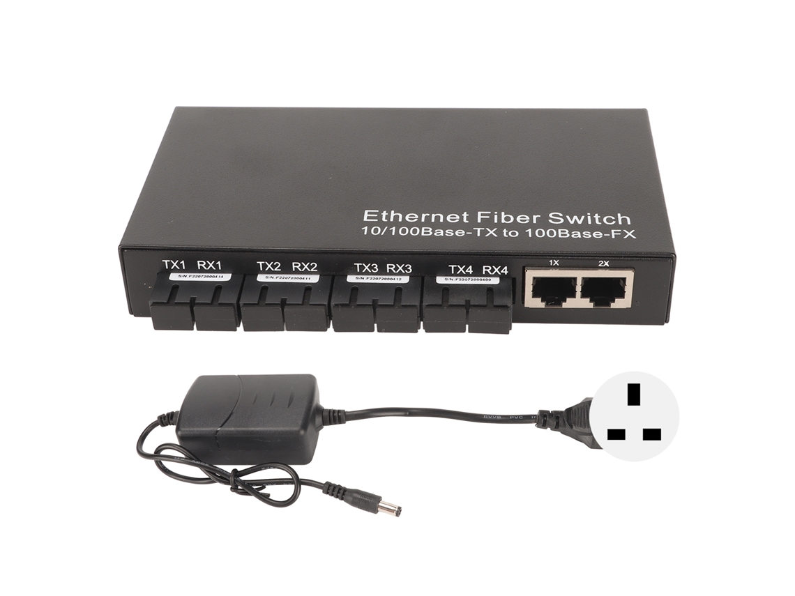 Conversor de Mídia Fibra Ethernet LAXISCREED