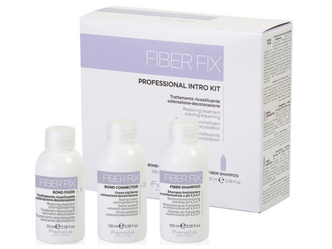 Conjunto de Cabelo Fiber Fix 3 Unidades FANOLA
