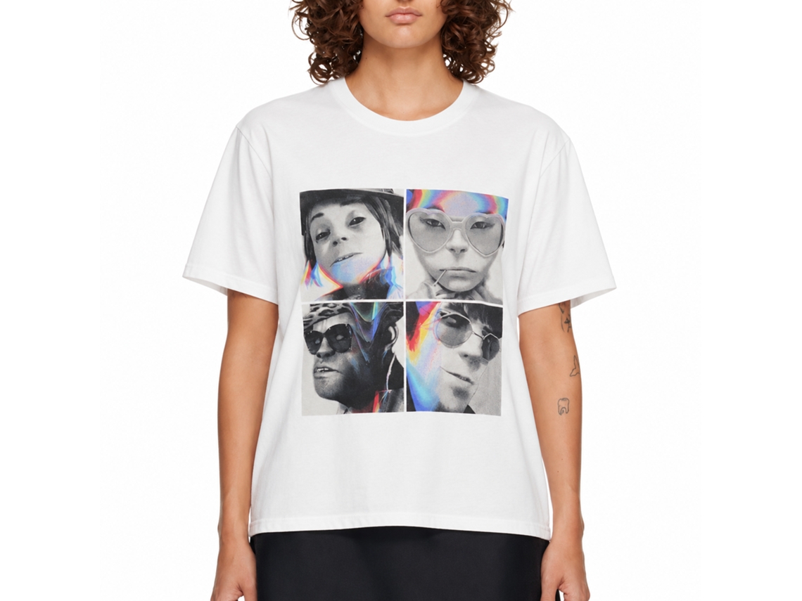 Gorillaz Glitch Humanz T-shirt Unisex Adults Size:m