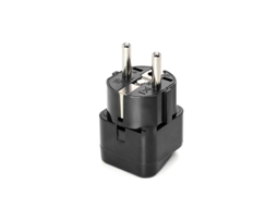 Adaptador De Tomada, Padrão Europeu(para Alemanha, França, Coreia Do Sul E Rússia)