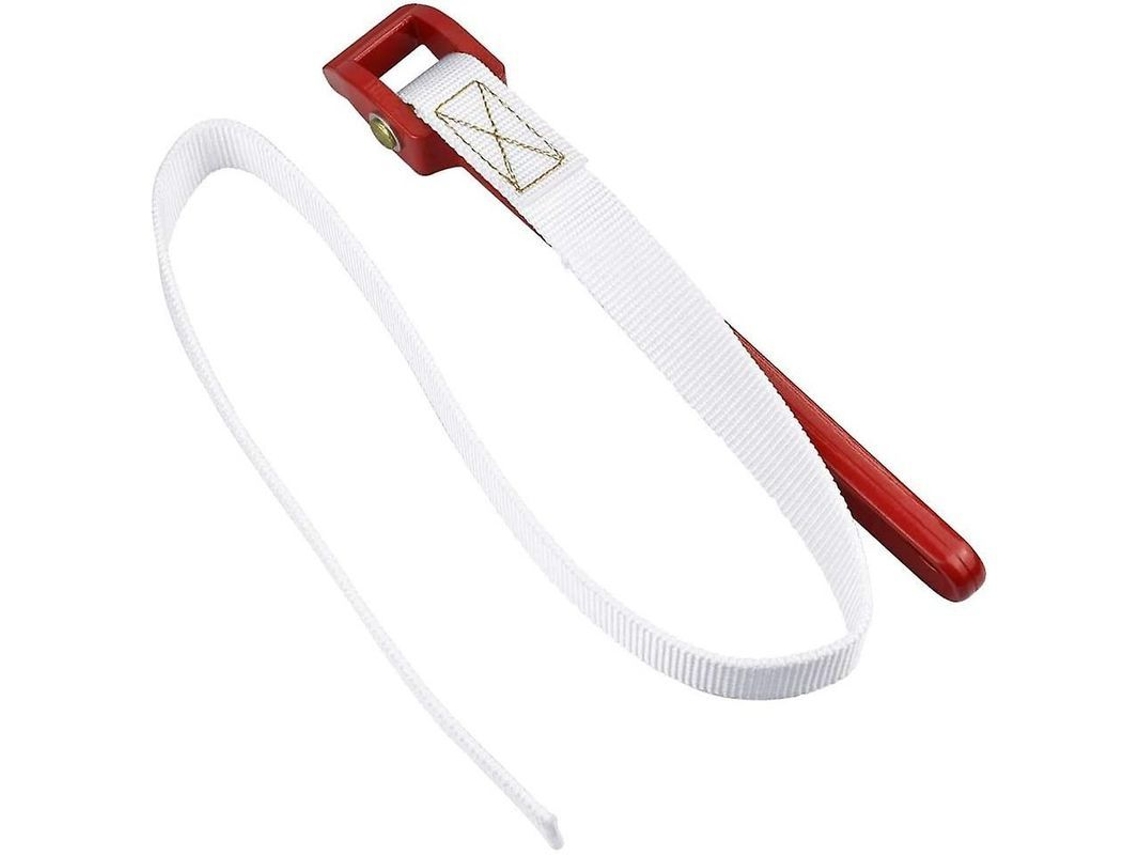 Chave Universal De Correia Cisea 85cm Para Filtros De Óleo, Grifo, Ducha, Jarra Material Nylon E Alumínio