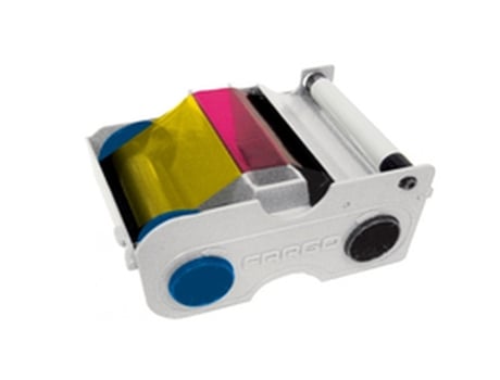 FARGO Cinta FARGO DTC1000 DTC1250 (YMCKO) 250 prints + cleaning roller