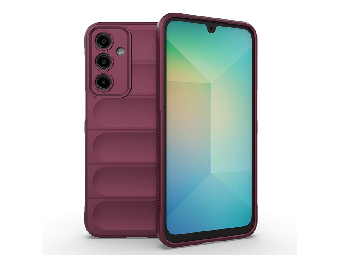 Adequado Para Capas De Celular Samsung, Esfoliante De Pele Anti-queda.roxo Da Montanha-a56