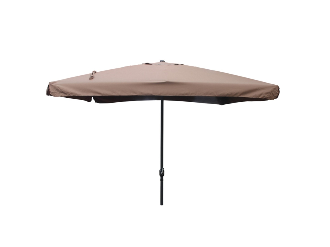 Palerme Guarda-sol  Castanho  Quadrado 2,95 X 2,95 M