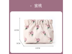 Bolsa De Cosméticos Com Estampa Floral Da Moda, Bolsa De Armazenamento De Viagem, Bolsa De Higiene Pessoal Nº 3 SUNNY SPACES