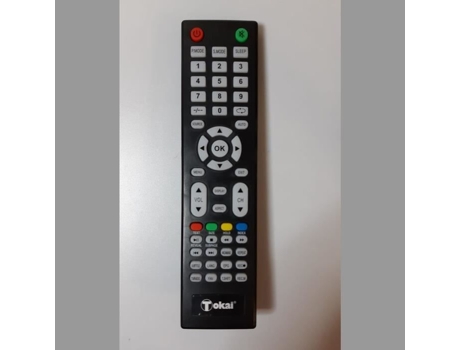 Tokai. Controle Remoto Original Para Televisão Tokai To39h1511. Novo. Entregue Sem Baterias.