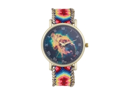 Reloj Casual De Moda Unisex Con Cuerda De Lana Cuarzo Zhoulianfa