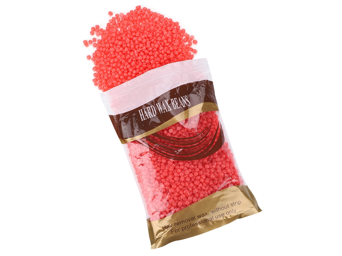 Cera Dura Depilatoria Frijoles Rosa 1000g