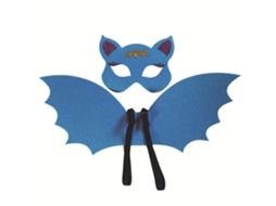 Máscaras De Festa Infantil Asa De Morcego Bebê Azul