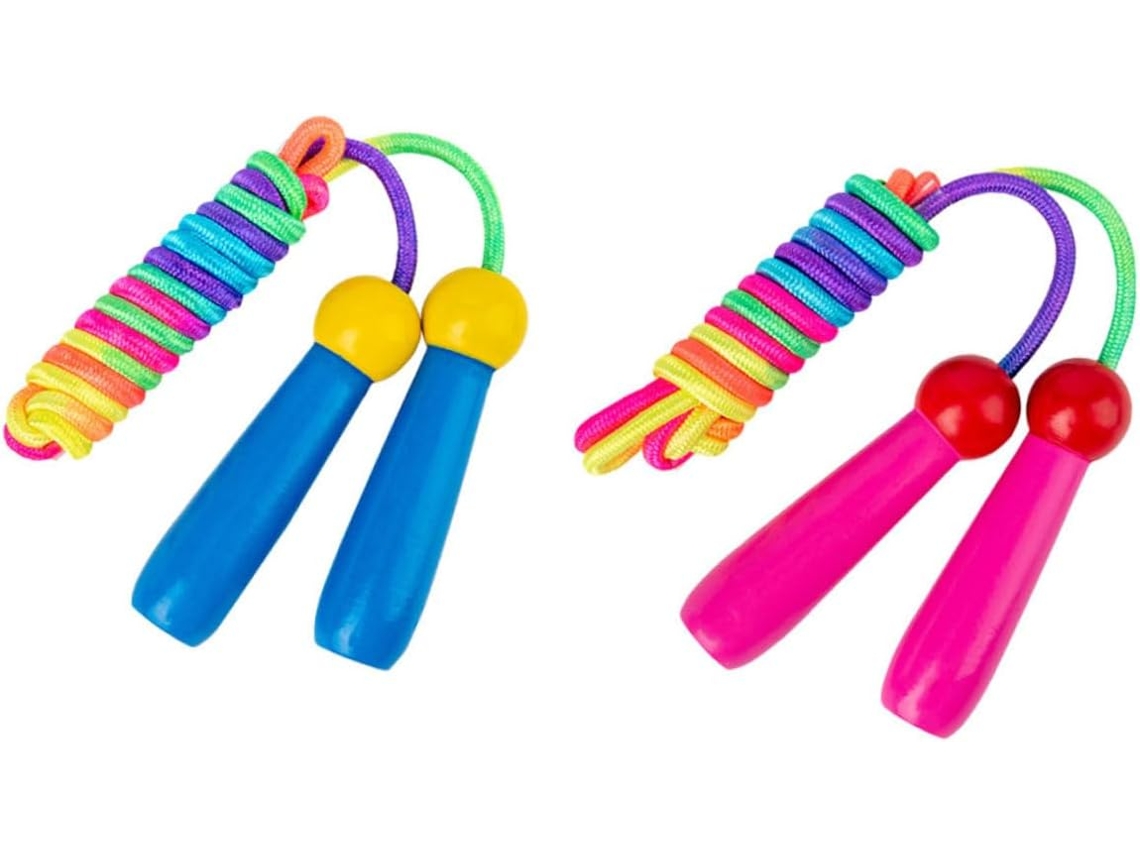 Corda de Pular BESPORTBLE para Meninos e Meninas, 2 Peças, com Alça e Peso S/MARCA