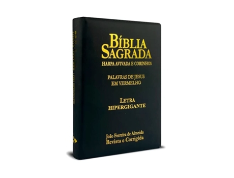 Livro Biblia Rc Hipergigante Com Harpa Ziper Pjv Preta De Diversos (português Do Brasil)