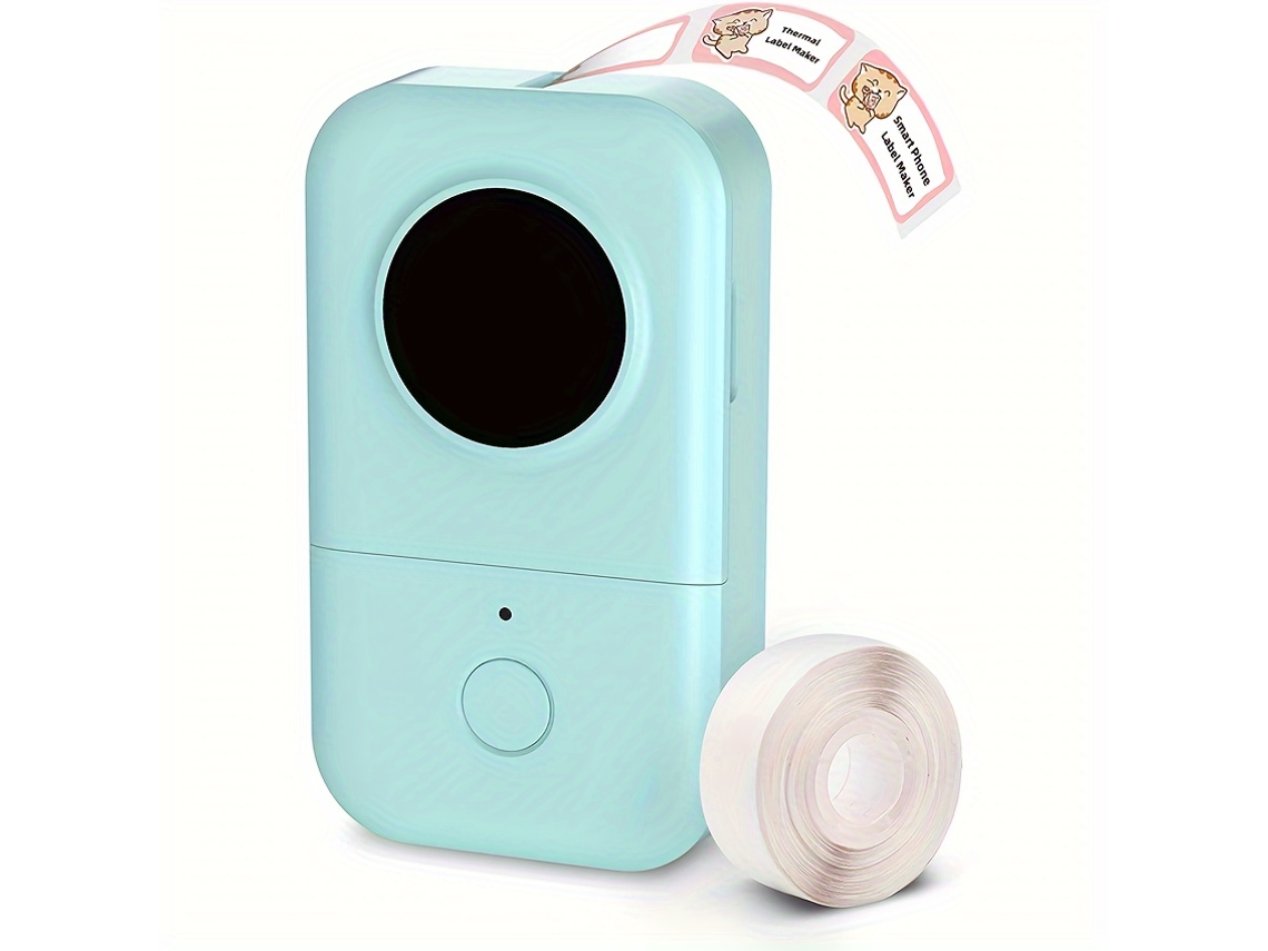 Impressora Térmica D30 Sem Fios Monocromática Compacta, Adaptável Escritório Casa, Silenciosa. STELASPLEN