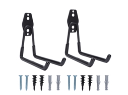 Ganchos de Garagem Mali, suporte de parede, estilo B, 13cm, 2 unidades
