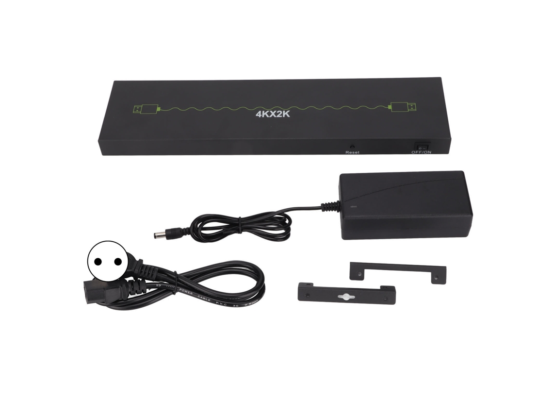 Aetheria divisor de High Definition Multimedia Interface 4k 1 em 10 Out Estável Confiável Dispositivo de Computador Plug Ue 100v 240v