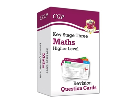 Livro KS3 Maths Revision Question Cards - Higher de CGP Books (Inglês)