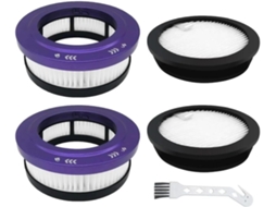 Kit Com 4 Filtros De Reposição Star 5 Para Aspirador Pó, Escova, Alta