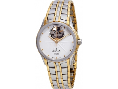 Relógio EDOX Swissstf Automatic Grand Ocean Open Heart 85013-357J-Aid