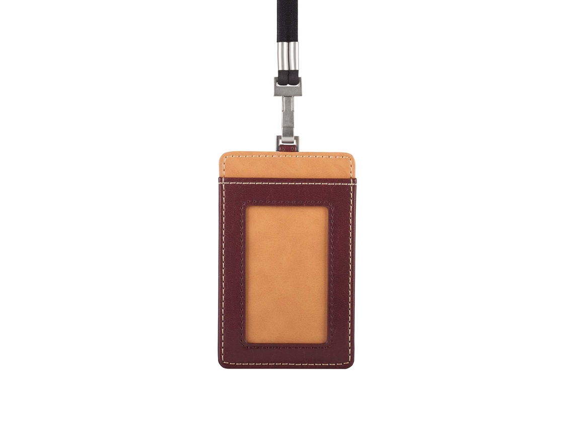 Porta Cartões MOSHI Badge Holder (Castanho)