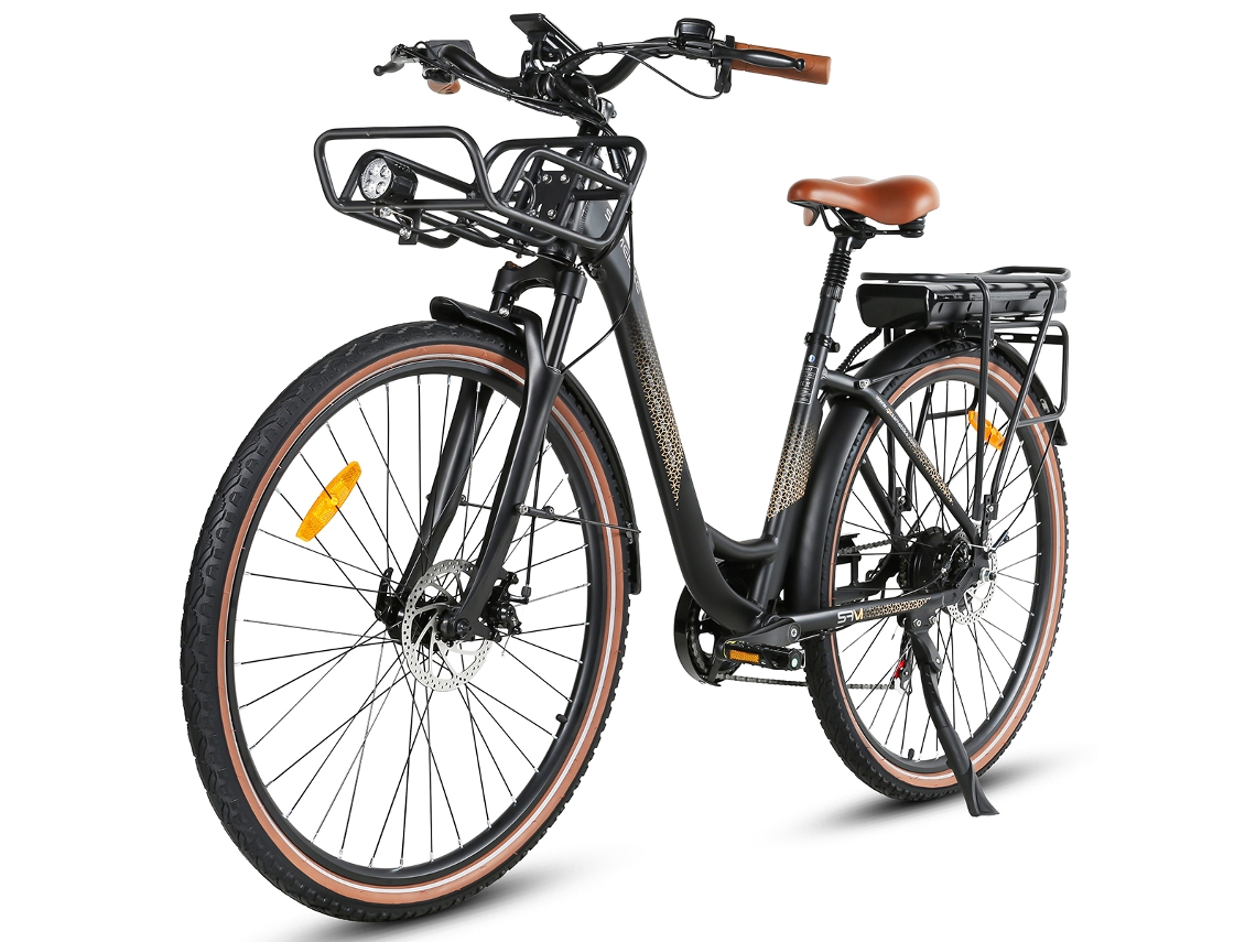 Rs A07 Bicicleta Elétrica De 28 Motor De 500 W Bateria De 36 V 13 Ah Bicicletas Elétricas Femininas Confortáveis Para Lazer Urbano Samebike