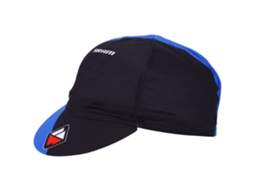 Chapéu de Ciclismo Mali, respirável, poliéster, seco rápido, com proteção solar, azul