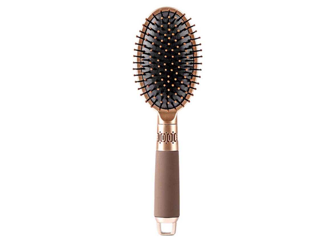 2026 pincel de Cabelo para Penteado e Desembaraçar, Escova Estilista Massageadora, Ferramenta para Cabelo, Casa e Salão, Oval, 8,2x25 Cm