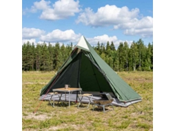 Vidaxl Barraca Para Caminhadas 222 X 85 X 125 Cm Verde